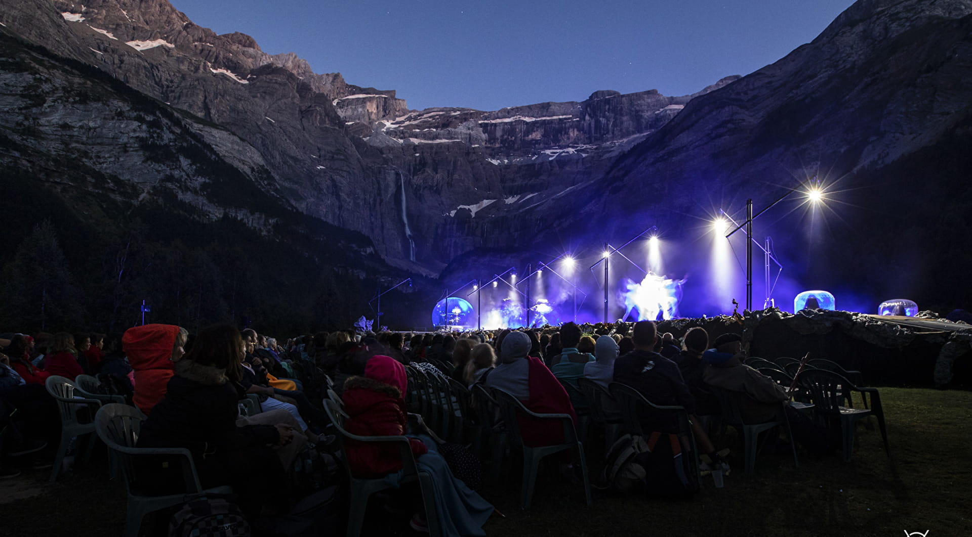 The Gavarnie Festival stage at the heart of the Circus